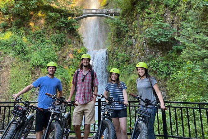 Imagen del tour: Excursión en bicicleta eléctrica a las cataratas Multnomah a 6 cascadas del desfiladero del río Columbia