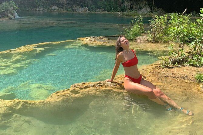 Imagen del tour: Disfrute de las piscinas naturales de Semuc Champey + las cuevas de Lanquin - Tour desde Cobán