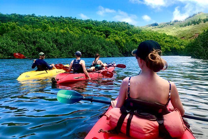 Imagen del tour: Excursión guiada de senderismo y kayak por el río Wailua y las Secret Falls