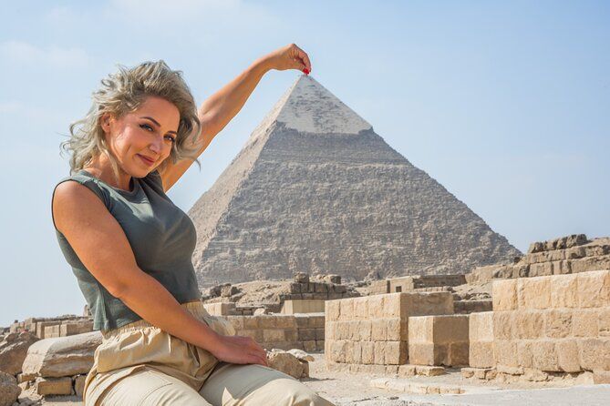 Imagen del tour: El Cairo: Tour de medio día por las pirámides de Giza y la Gran Esfinge