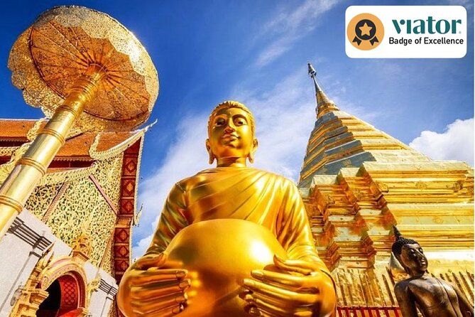 Imagen del tour: Los mejores puntos de vista de City Tour Wat Doi Suthep, Wat Chedi Luang y Wat Pha Lat
