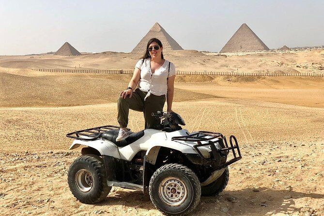Imagen del tour: Tour privado VIP Pirámides de Giza, Esfinge, paseo en camello y quad