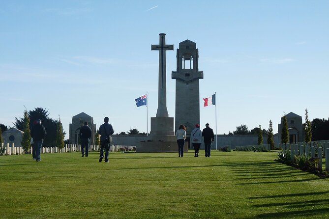 Imagen del tour: Excursión privada de un día al campo de batalla australiano de la Primera Guerra Mundial desde Amiens
