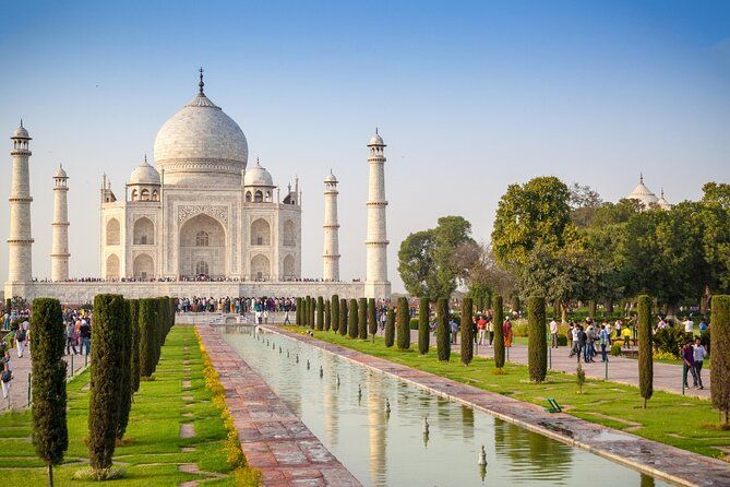 Imagen del tour: Tour privado de lujo al Taj Mahal desde Delhi en automóvil - Todo incluido