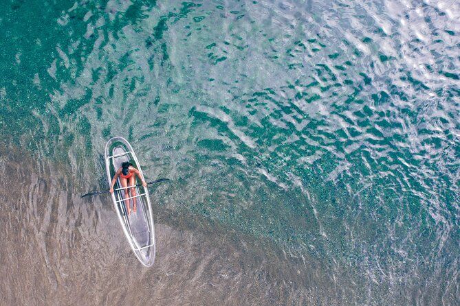 Imagen del tour: Excursiones en kayak de fondo transparente: snorkel sobre el agua