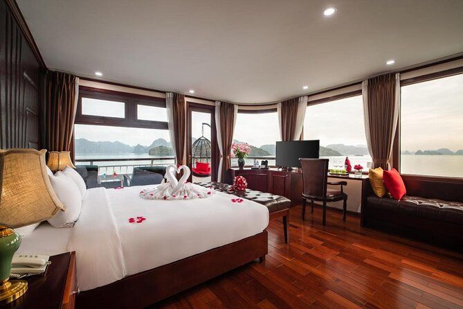 Imagen del tour: Desde Ninh Binh Ha Long Bay 2D 1N Deluxe Cruise, balcón privado