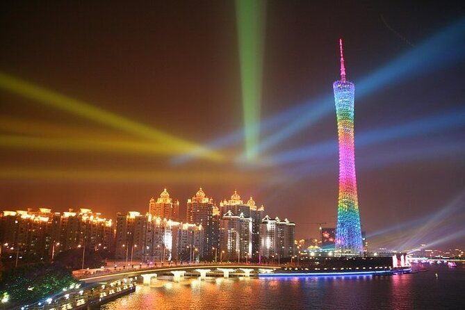 Imagen del tour: Crucero nocturno por el río Pearl Recorrido nocturno privado en Guangzhou