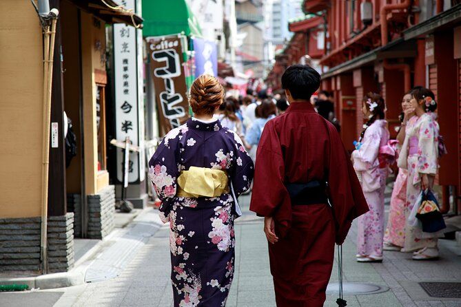 Imagen del tour: Vestido con kimono: experiencia fotográfica privada en Asakusa, Tokio