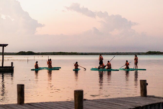Imagen del tour: Tour en paddleboard al amanecer en la laguna de Bacalar