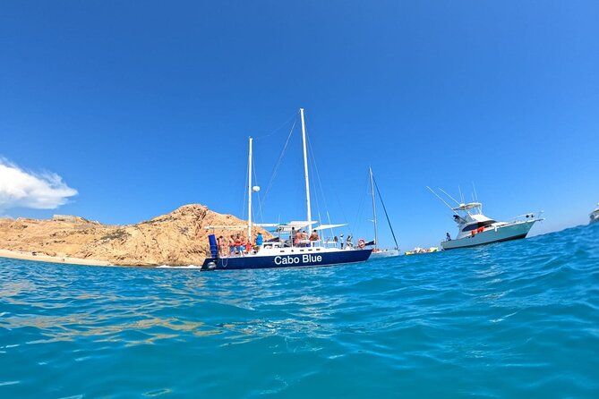 Imagen del tour: Crucero de snorkel en Cabo Blue, barra libre y almuerzo en Cabo San Lucas