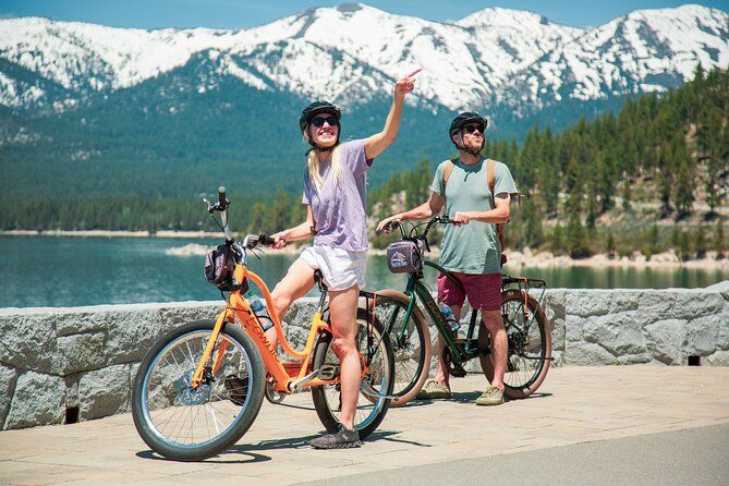 Imagen del tour: Tour autoguiado en bicicleta eléctrica por la costa de Tahoe: medio día | Sendero mundialmente famoso de la costa este