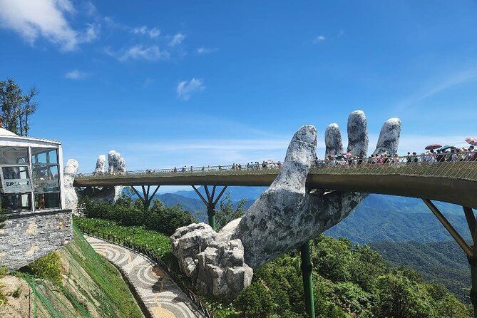 Imagen del tour: Golden Bridge-Monkey mountain-Dragon Bridge -Marble Mountain Fullday PrivateTour