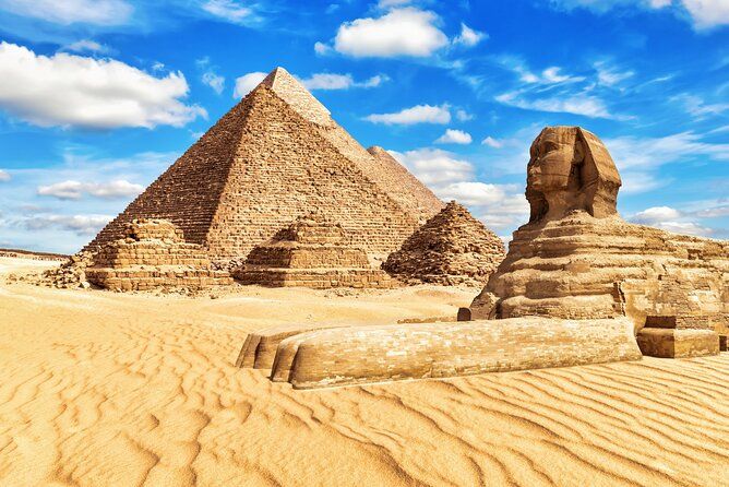Imagen del tour: Pirámides de Giza y Museo de la Civilización desde el puerto y hotel de Alejandría