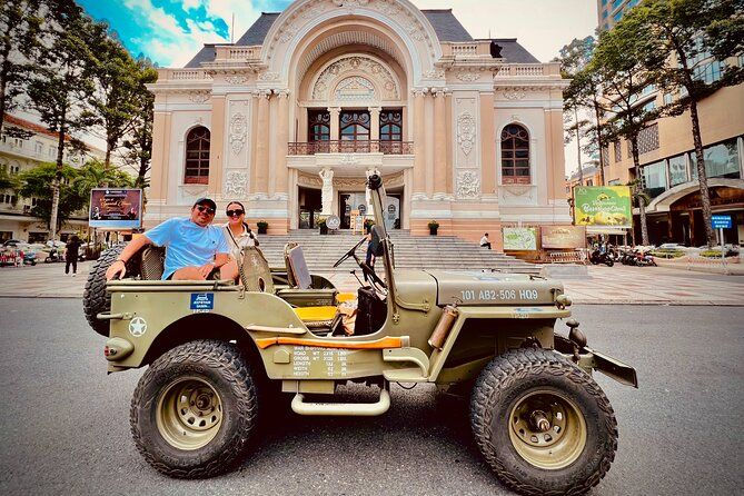 Imagen del tour: Excursión privada de medio día a la ciudad de Ho Chi Minh en jeep del ejército de EE. UU.