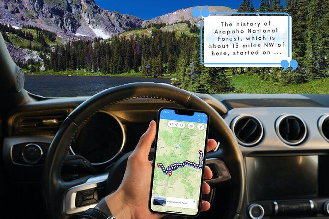 Imagen del tour: Recorrido en automóvil por teléfono inteligente entre Boulder y Vail / Breckenridge