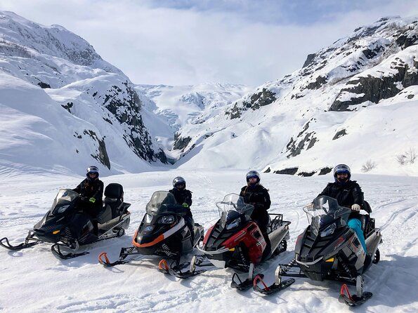 Imagen del tour: Tour clásico en moto de nieve en el Parque Nacional de los Fiordos de Kenai