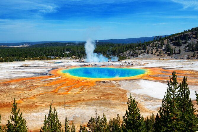 Imagen del tour: Recorrido a pie autoguiado por el Gran Prismático de Yellowstone