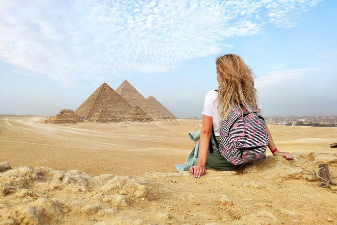 Imagen del tour: El Cairo: tour de día completo a las pirámides, la esfinge, Saqqara y Memphis