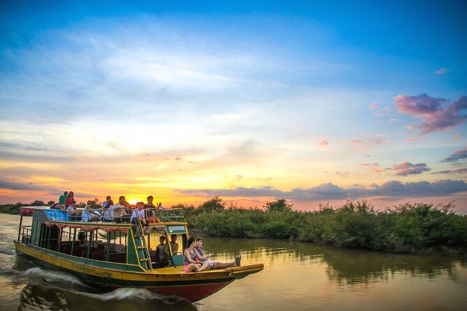 Imagen del tour: Barco fluvial privado desde Battambang a Siem Reap - Lago Tonle Sap