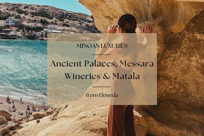 Imagen del tour: Lujos minoicos: palacios antiguos, rutas del vino de Messara y Matala