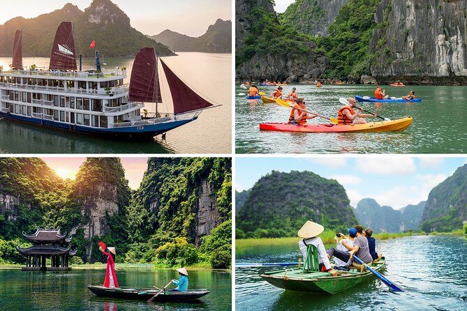 Imagen del tour: Tour de lujo de 3 días Ninh Binh y bahía de Ha Long Crucero de 5 estrellas