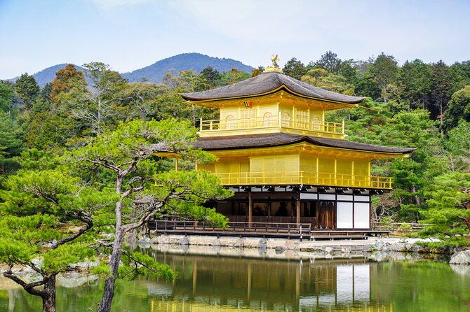 Imagen del tour: Desde Osaka-Kyoto: recorrido en autobús de 1 día por Kioto y Nara con entrada Kinkakuji