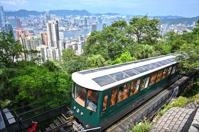 Imagen del tour: Peak Tram Ride Degustación de dim sum y visita guiada a la ciudad de Hong Kong