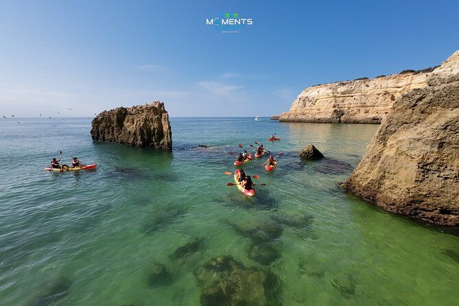 Imagen del tour: Explora las cuevas del Algarve y las playas salvajes en kayak