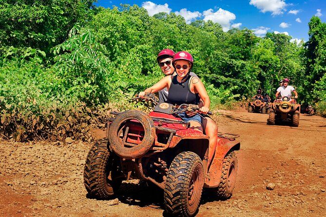 Imagen del tour: Aventura en vehículos todo terreno en la jungla en Cancún, tirolesas, cenote y degustación de tequila