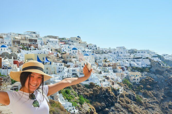 Imagen del tour: Excursión por lo más destacado de Santorini con cata de vinos desde Fira