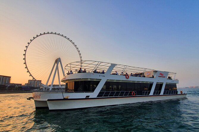 Imagen del tour: Crucero con cena de lujo 5 estrellas desde el puerto deportivo de Dubái