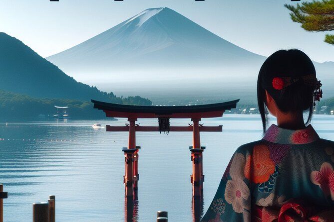 Imagen del tour: Tour privado de kimono por Hakone, fotografías DSLR con guía de kimono