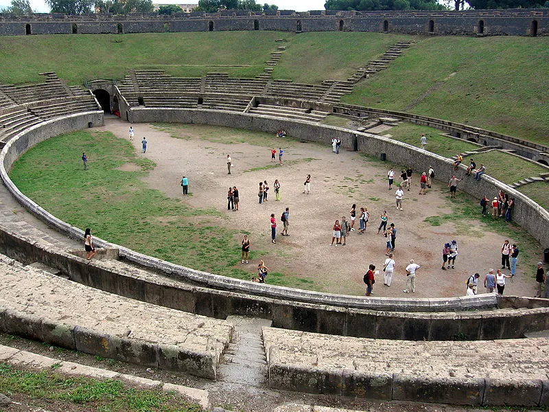 Anfiteatro de Pompeya.
