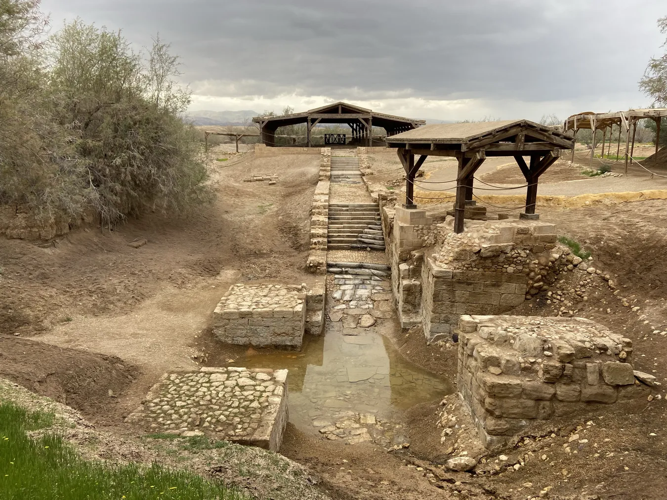 Lugar del bautizo de Jesús.