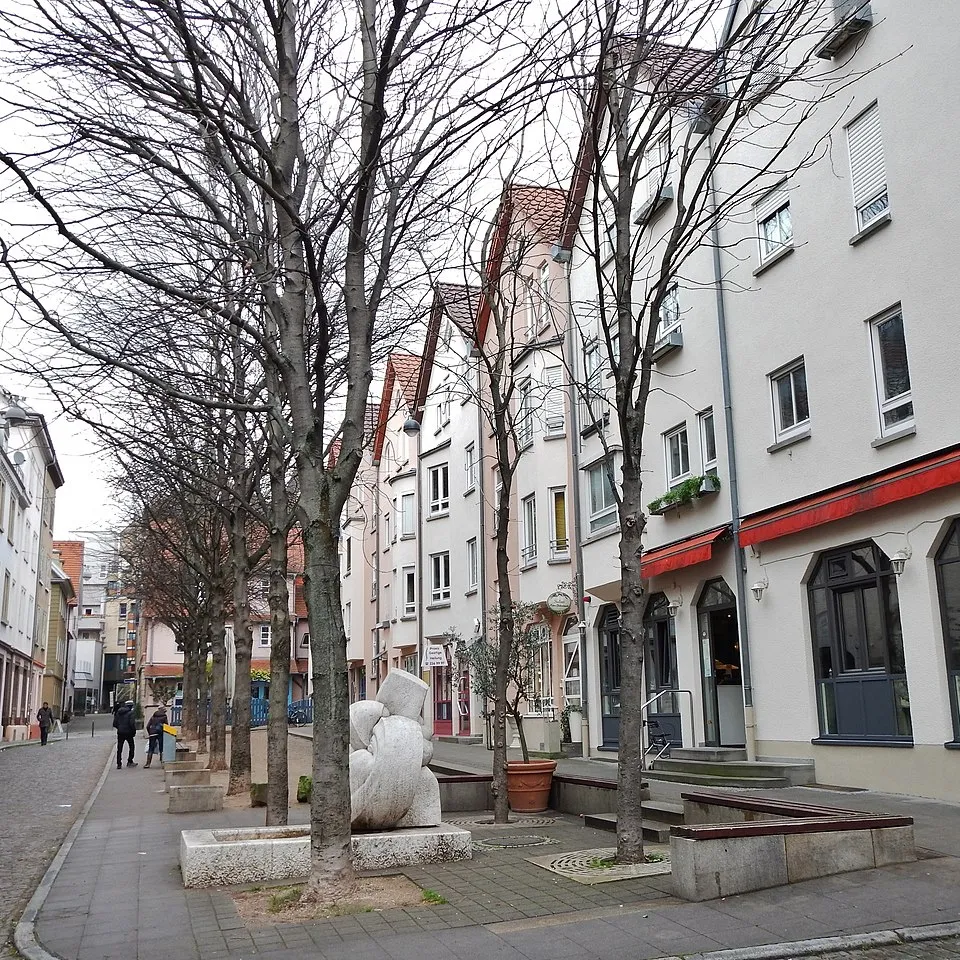 Calles del barrio de Bohnenviertel, Stuttgart.