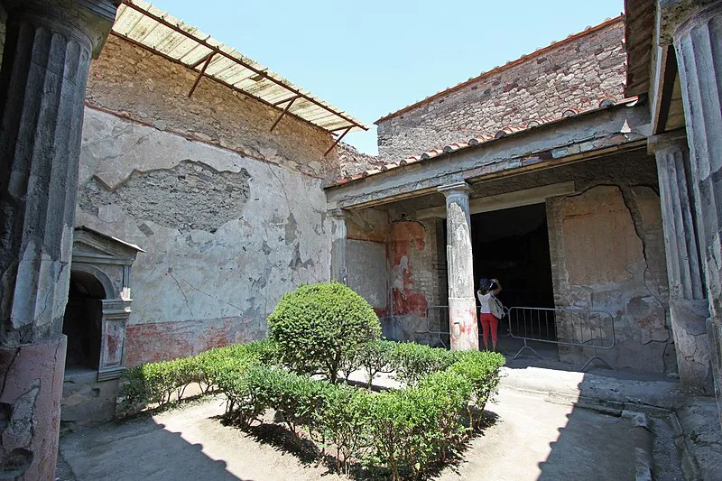 La Casa del Poeta trágico, Pompeya.