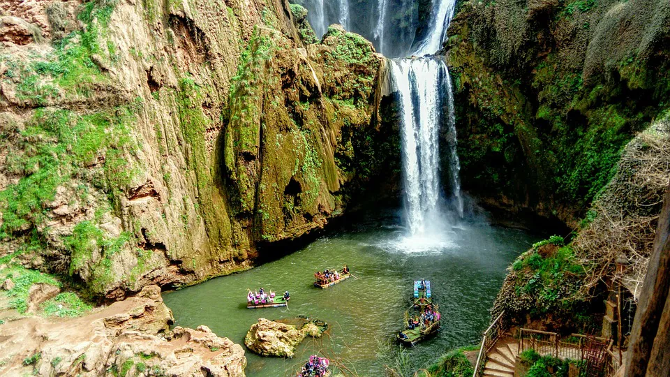 Cascadas de Ouzoud, Marruecos.