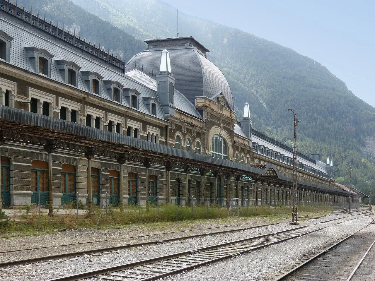 Estación de Canfranc.