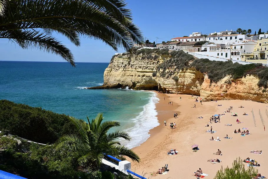 Playa de Portugal.