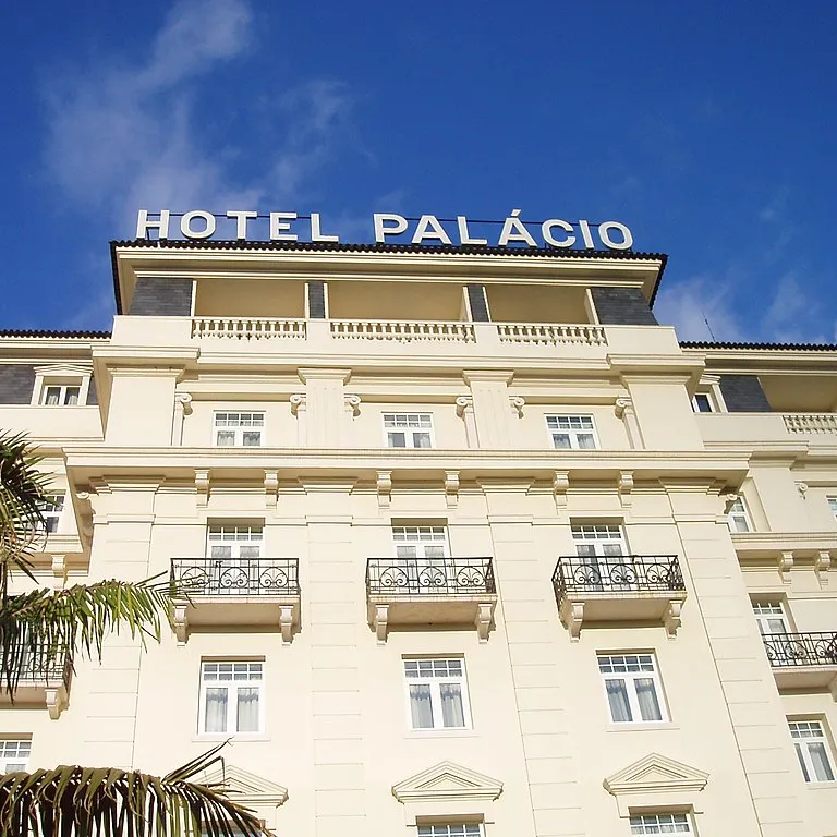 Fachada del Hotel Palacio, Estoril.