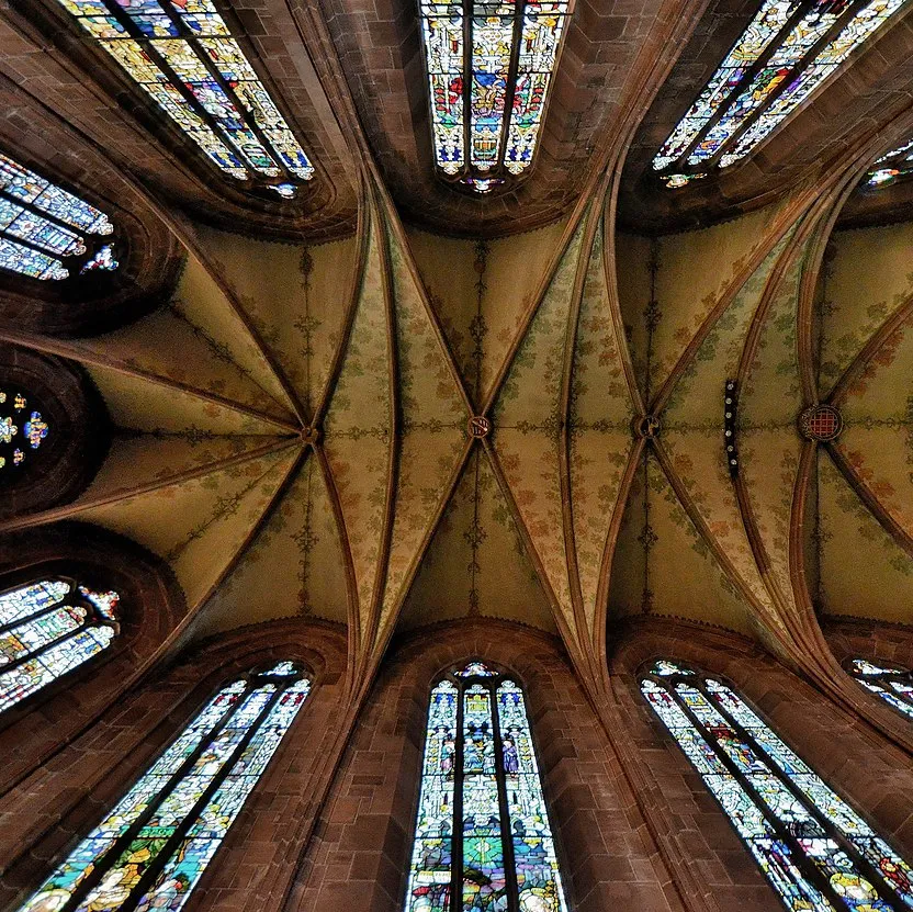 Interior Iglesia de Santa Maria da Vitória, Batalha.