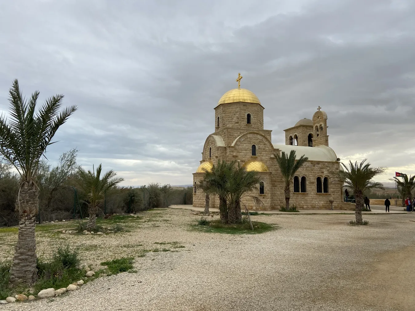 Iglesia San Juan Bautista a orillas del Jordán.