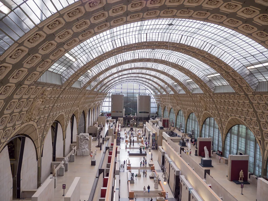 Vista interior del Museo Orsay.