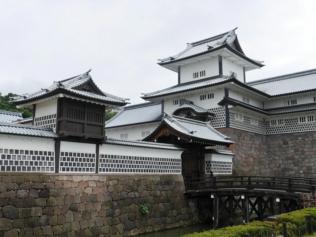 Vista del castillo de Kanazawa