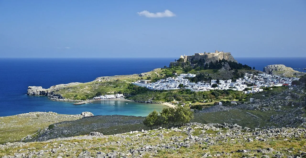 Lindos acrópolis de Rodas