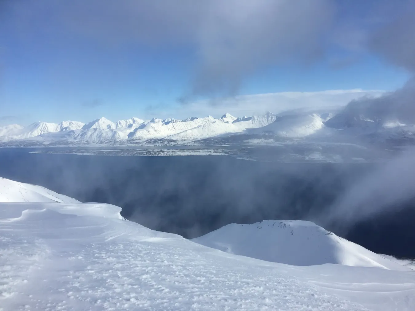 Los Alpes de Lyngen, cerca de Tromso