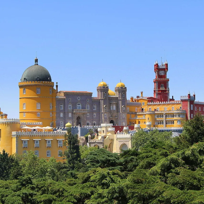 Imagen de El Palacio da Pena en Sintra: Alegoría del romanticismo portugués