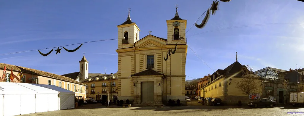 Plaza de los Dolores del Real Sitio de San Ildefonso, Segovia.