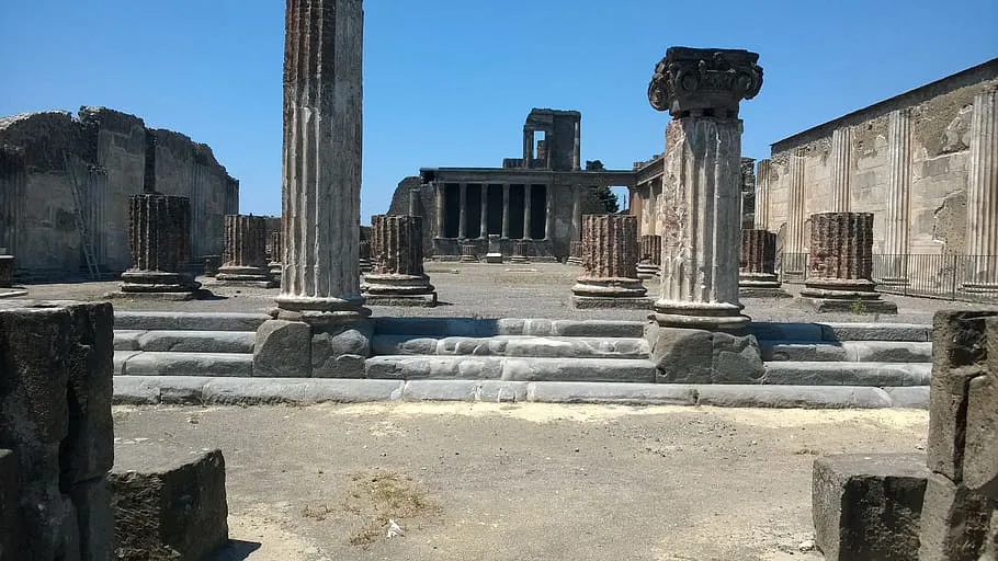 Imagen de La antigua ciudad de Pompeya