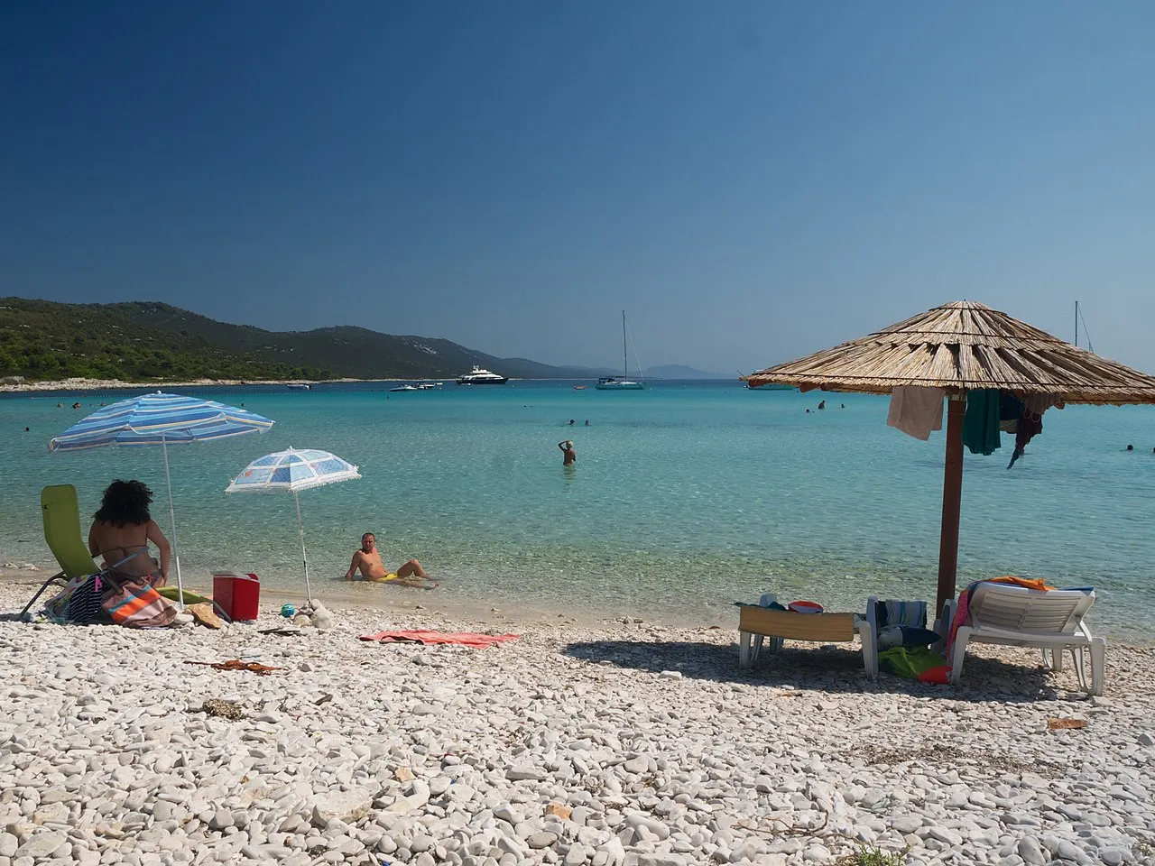 Sakarun Beach. Isla de Dugi Otok. Zadar